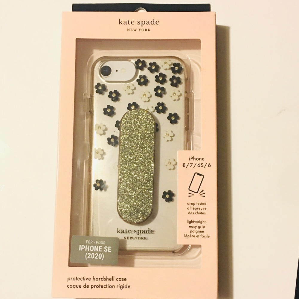 kate spade iphone SE 2020 case plus pop slide